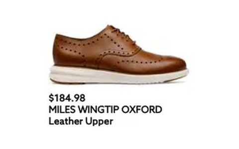 MILES WINGTIP OXFORD